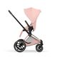 Коляска Cybex Priam 5 Style Rosegold 2 в 1 Peach Pink