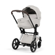 Коляска Cybex Priam 5 Style Chrome Brown 2 в 1 City Grey