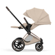 Коляска Cybex Priam 5 Style Rosegold 2 в 1 Cozy Beige