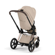 Коляска Cybex Priam 5 Style Rosegold 2 в 1 Cozy Beige