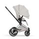 Коляска Cybex Priam 5 Style Chrome Brown 2 в 1 City Grey