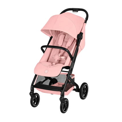 Детская коляска Cybex Beezy Candy Pink с дождевиком и бампером
