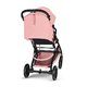Детская коляска Cybex Beezy Candy Pink с дождевиком и бампером