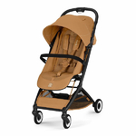 Детская коляска Cybex Orfeo BLK Cinnamon Yellow с дождевиком и бампером