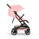 Детская коляска Cybex Beezy Candy Pink с дождевиком и бампером