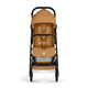 Детская коляска Cybex Beezy Cinnamon Yellow с дождевиком и бампером