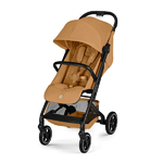 Детская коляска Cybex Beezy Cinnamon Yellow с дождевиком и бампером