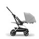 Детская коляска Cybex Eezy S Twist+ 2 SLV Fog Grey с дождевиком и бампером