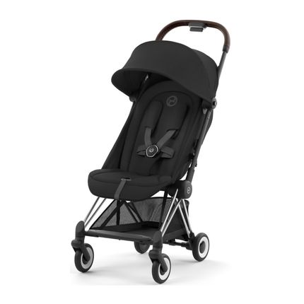 Детская коляска Cybex Coya Chrome Dark Brown Sepia Black