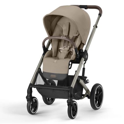 Детская коляска Cybex Balios S Lux TPE Almond Beige