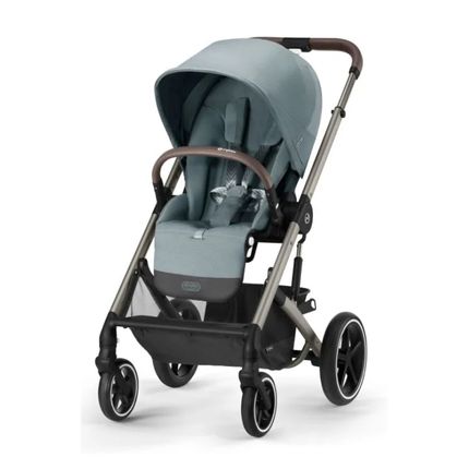 Детская прогулочная коляска Cybex Balios S Lux TPE B Sky Blue- mid blue (2023)