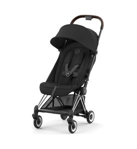 Детская коляска Cybex Coya Chrome Dark Brown Sepia Black