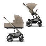 Детская коляска 2 в 1 Cybex Balios S Lux TPE Almond Beige