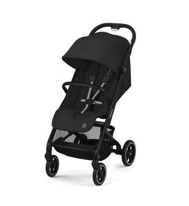 Детская коляска Cybex Beezy Magic Black с дождевиком и бампером