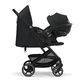 Детская коляска Cybex Beezy Magic Black с дождевиком и бампером