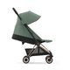 Детская коляска Cybex Coya Leaf Green на раме Rose Gold