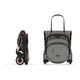 Детская коляска Cybex Coya Mirage grey на раме Rossgold