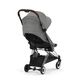 Детская коляска Cybex Coya Mirage grey на раме Chrom Dark Brown