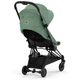 Детская коляска Cybex Coya  Leaf Green на раме Matt Black