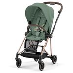 Детская прогулочная коляска Cybex MIOS III Leaf Green на шасси Rose gold 2023 