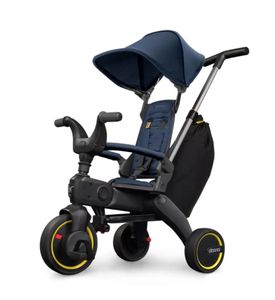 Велосипед складной трехколесный Doona Liki Trike S3, Deep Blue