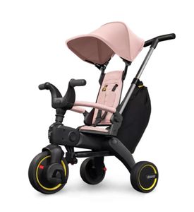 Велосипед складной трехколесный Doona Liki Trike S3, Blush Pink
