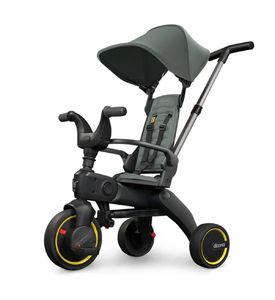 Велосипед складной трехколесный Doona Liki Trike S1, Forest Grey M Велосипед складной трехколесный Doona Liki Trike S1, Forest Grey M