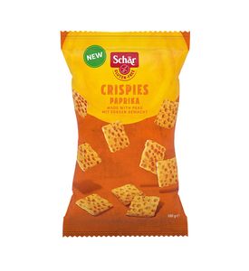 Dr Schaer Хлебцы гороховые с паприкой  "Crispies", 100г