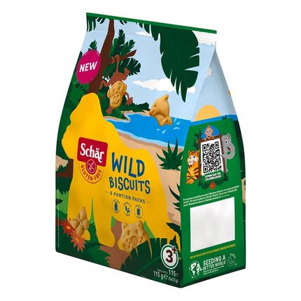 Dr Schaer Печенье "Wild Biscuits" 115 г