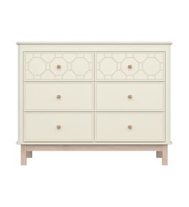 Ellipse Комод Classic 6 ящиков с фрезеровкой "Мозаика" (молочный) Ellipse Комод Classic 6 ящиков с фрезеровкой "Мозаика" (молочный)