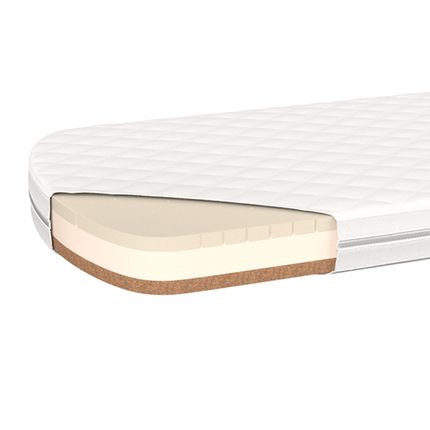 Ellipse Матрас для кровати KIDI от 3 до 7 лет кокос/eco-foam/латекс 12 см (67*167 см)