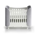 Ellipse Кроватка KIDI Soft mini спальное место 60*120 см (серый) KD01535500 Ellipse Кроватка KIDI Soft mini спальное место 60*120 см (серый) KD01535500