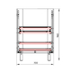 Ellipse Кроватка KIDI Soft mini спальное место 60*120 см (серый) KD01535500 Ellipse Кроватка KIDI Soft mini спальное место 60*120 см (серый) KD01535500