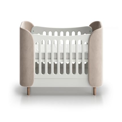 Ellipse Кроватка KIDI Soft mini спальное место 60*120 см (бежевый) KD01535503801 Ellipse Кроватка KIDI Soft mini спальное место 60*120 см (бежевый) KD01535503801