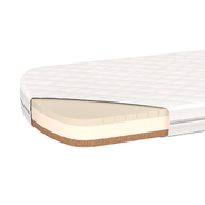 Ellipse Матрас для кровати KIDI soft mini 60*120 см кокос/форплит/латекс 9 см  KD02437400139