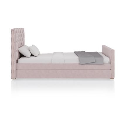 Ellipse Диван-кровать Elit Soft спальное место 90*200 см (розовый)