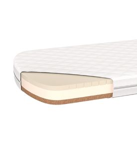 Ellipse Матрас для кровати KIDI soft mini 60*120 см кокос/форплит/латекс 9 см  KD02437400139