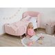 Ellipse Кровать KIDI Soft для детей от 2 до 4 лет (74*143 см,розовый)