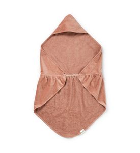 Elodie Details полотенце с капюшоном после купания Faded Rose