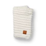 Elodie плед-одеяло Furry Knit, 75*100 см., Vanilla White