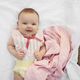Elodie Муслиновый плед-пеленка Embroidery Anglaise Pink 80*80 30350205423NA