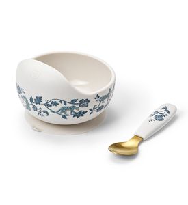 Elodie посуда силиконовая набор - миска, ложка - Garden Leo Toile 60245209422NA