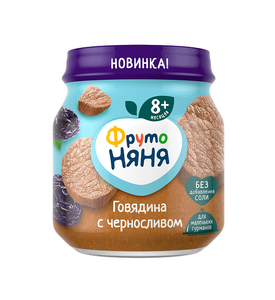ФН Пюре говядина/чернослив 100гр