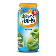ФрутоНяня пюре Яблоко, 250 г, 4 м+