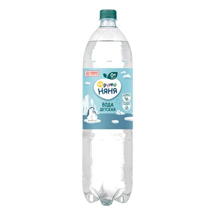 Вода ФрутоНяня детская питьевая негазированная, 1,5л  (не более 2 шт)