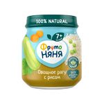 ФН Пюре горох/кабачок/морковь/рис Овощное рагу 110г ФН Пюре горох/кабачок/морковь/рис Овощное рагу 110г