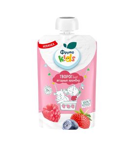 ФН 90 гр Творог Ягодный пломбир пауч