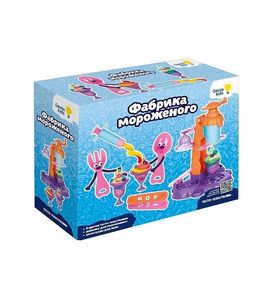 GENIO KIDS Набор для детской лепки "Тесто-пластилин" Фабрика мороженого TA2102 GENIO KIDS Набор для детской лепки "Тесто-пластилин" Фабрика мороженого TA2102