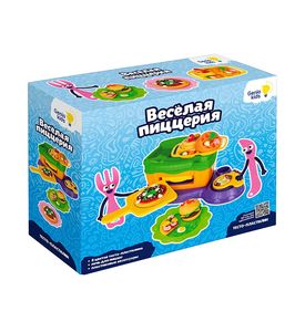 GENIO KIDS Набор для детской лепки "Тесто-пластилин" Веселая пиццерия TA2103