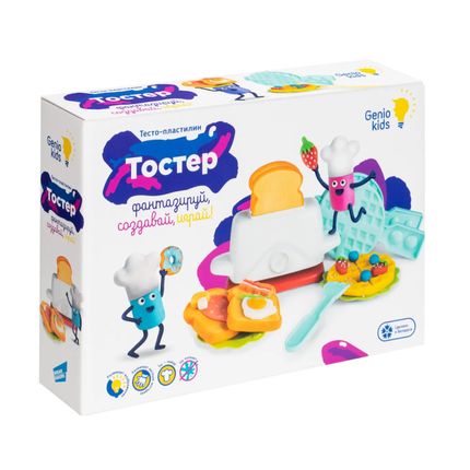 GENIO KIDS Набор для детской лепки "Тостер" TA2031